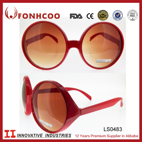 FONHCOO Red Large Plastic Novelty Party Decoration Sunglasses For Promotion