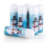 Christmas Snowman Happy Foam Snow Spray