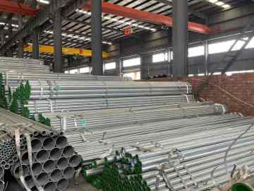 S275JR Galvanized Welded Pipe