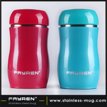 Stainless Steel Small Size Office mug Lady Coffee Thermos mug