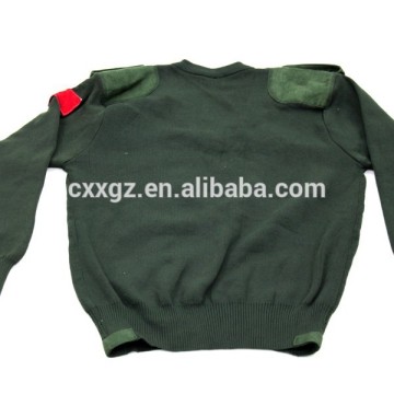 Military Sweater, 100% Wool sweater