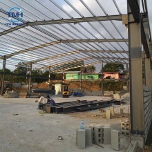 New Design Foshan Glass Wool Steel Structure Vivid Workshop