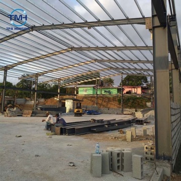 New Design Foshan Glass Wool Steel Structure Vivid Workshop