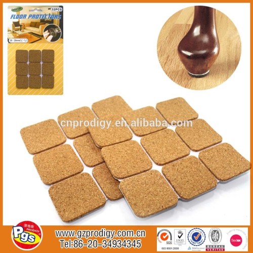 cork furniture pads,magic cork pads,table feet cork pads