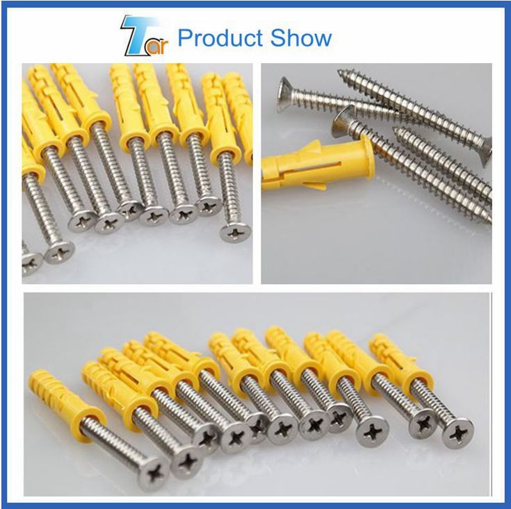 Top quality with bottom price plastic nylon hammer drive nail anchor Competitive Price PA/PE/Nylon Drywall Anchor with l Screw