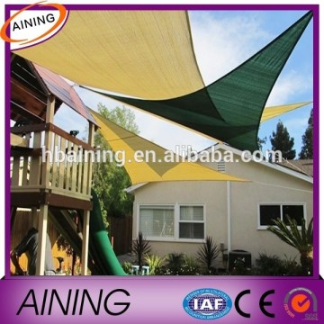 Shade sail/sun shade sail/hdpe triangle sun shade sail