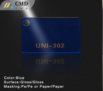 Reflex Blue Tint Acrylic Plexiglass sheet 2440*1220*3mm