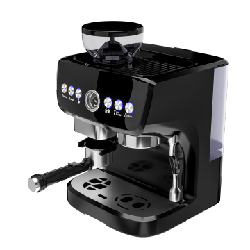 Espresso & Cold Brew Coffee Makers with Grinder - Semi-Automatic Cappuccino Machine