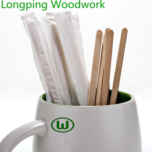 wooden wood coffee/tea stir stick supplier