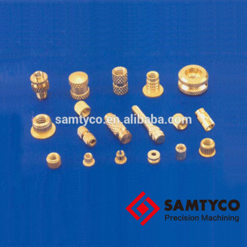 CNC turning machining brass molding inserts