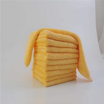 Bamboo Fiber Kitchen Warp Knitted Cleaning Towel