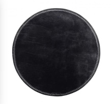 leather coaster