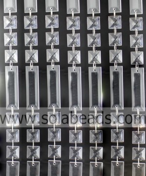 Flower Holder  20MM&75MM Plastic Crystal Beaded Curtain