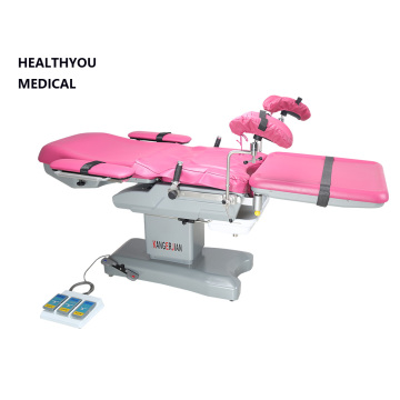 Table chirurgicale pour accouchement obstétrique électrique