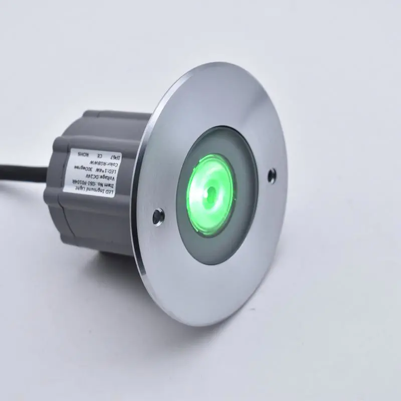 10W RGBW 12&24V Recessed LED Inground Light