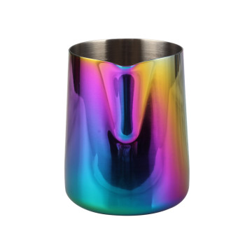 Food Grade Stainless Steel Rainbow Milk Cup