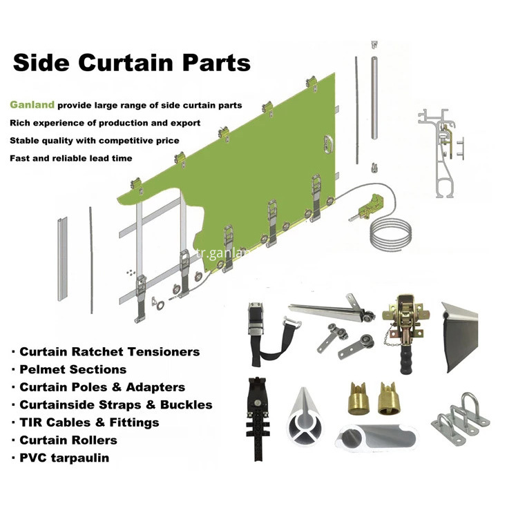 curtain side parts