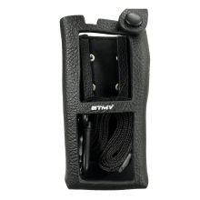 Etmy AP35 Two Way Radio Case - Leather Holster for ETMY AP35 Walkie-Talkie