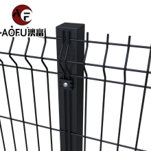 Easily Assembled Welded Curvy Wire Mesh Panel Fence