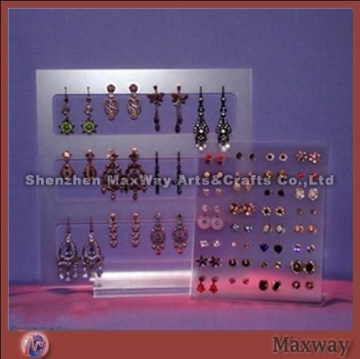 Clear Acrylc/Lucite Jewelry/Earring Holder/Display Rack