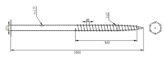 Solar Mounting Screw Pile