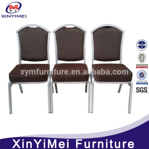 stackable design hotel metal dining chairs