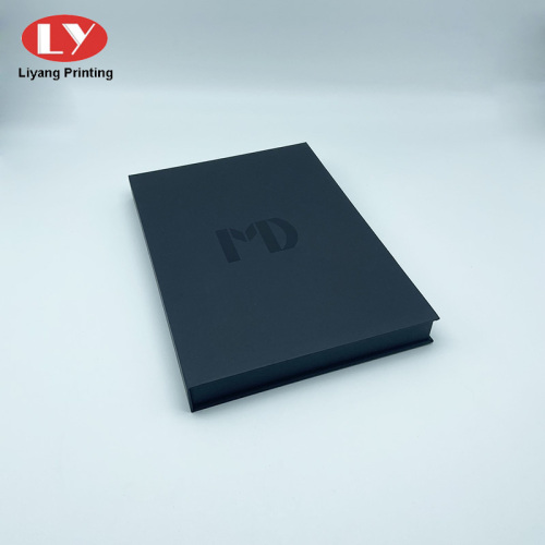 Black Foil Printed Paper Box for Watch Packaging