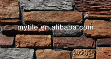 Faux stone panel decoration wall stone