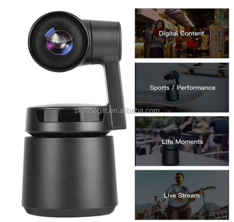 15X Zoom Auto Mini Director AI Camera 360 degree 4K AI Tracking Video  Shooting  OBSBOT Tail Camera
