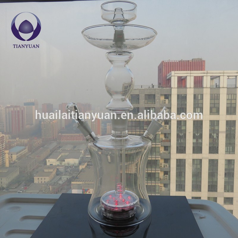 2020 china most popular handmade fancy borosilicate hookah accessories pot glass shisha