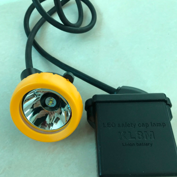 10400mAh IP68 KL8M LED Miner Cap Light