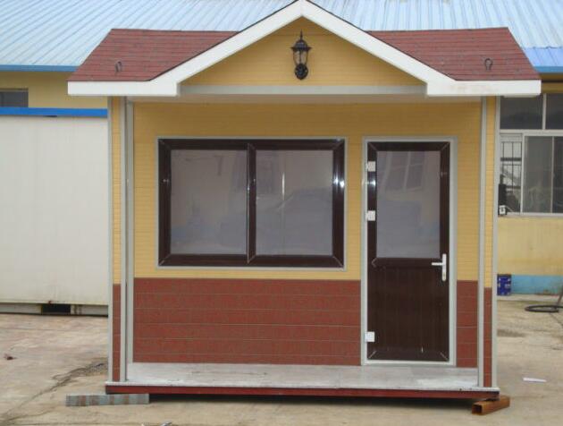 Light Steel Prefab Guard House Ticket Office