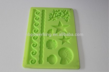 border lace cake decorating fondant mold 3d silicon mould