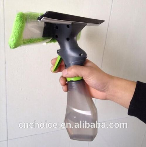 Car cleaning tool microfibre mop sprayer window squeeze with water bottle