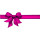 Pre-made self-adhesive bow with ribbon chocolate gift