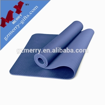 Double colors TPE yoga mat / pilates mat in bulk