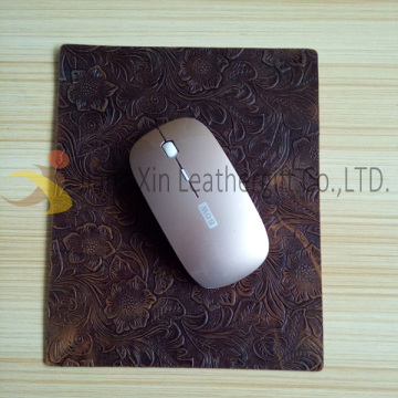 Personalised Real Leather Mouse Mat for Leather gift