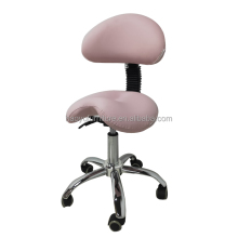 Pink Technician Chair for Nail Table and Nail Art