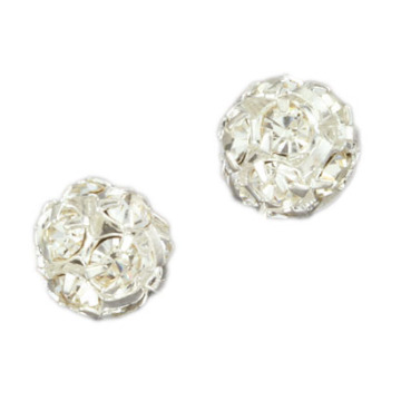 Rhinestone ball bead