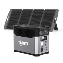 1200W Portable Solar Power Generator for Home Energy