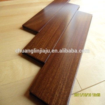 Prefinished Brazilian walnut ipe engineered wood flooring