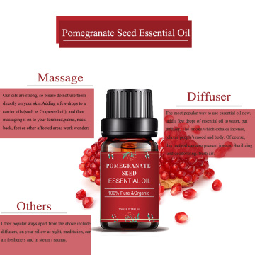 Pomegranate Seed Essential Oil Bottle For Diffusers Massage