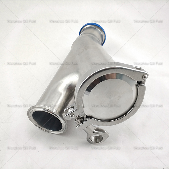 Y type clamped check valve (8)