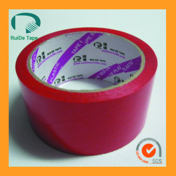 acrylic water base bopp packaging tape red color tape