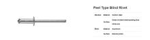 Peel Type Blind Rivet