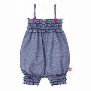 Fashionable Baby Sleeveless Romper, Various Colors are Available, Soft and Comfortable