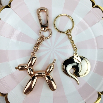 3d irregular shape custom metal keychain