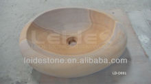 Sandstone oval wash basin oval countertop basin
