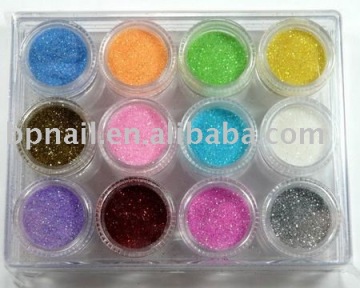 Nail Art Glitter Powder Set/Glitter Shapes Nail Arts