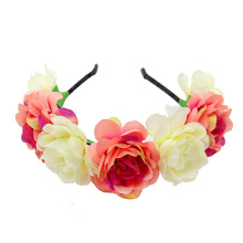 DOMOHO New Floral Bridal Scrunchie Headband